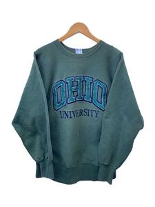 Champion◆90s～/ohio university /スウェット/L/コットン/GRN