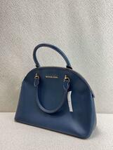 MICHAEL KORS◆ハンドバッグ/-/NVY/無地/35H9GY3S3L_画像2