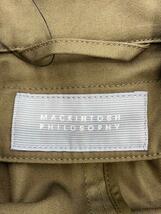 MACKINTOSH PHILOSOPHY◆コート/L/コットン/KHK/無地/H8A15-108-79_画像3