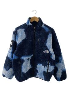 THE NORTH FACE◆SUPREME BLEACHED FLEECE JACKET_シュプリーム ブリーチドフリースジャケット/S/ホ