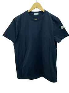 MONCLER◆Tシャツ/M/コットン/BLK/無地/C-SCOM-22-22455