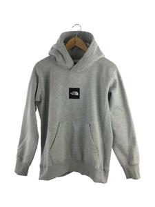 THE NORTH FACE◆HEATHER LOGO BIG HOODIE/パーカー/L/ポリエステル/グレー/NT61821R