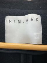 RIM.ARK◆Wide double-breasted CT/FREE/ウール/460FAS30-0110/毛玉有_画像3