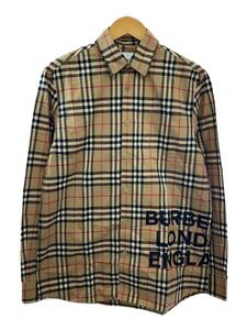 BURBERRY LONDON◆22AW/長袖シャツ/XS/コットン/BRW/チェック