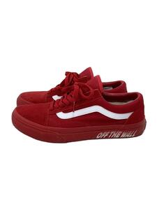 VANS◆ローカットスニーカー/27cm/RED/スウェード/V36CF