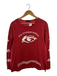 John UNDERCOVER◆18SS/長袖Tシャツ/2/コットン/RED/JUU4803-3