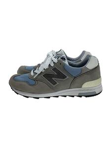 NEW BALANCE◆シューズ/27cm/GRY/スウェード/ｍ1400wa