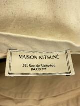 MAISON KITSUNE◆トートバッグ/コットン/アイボリー_画像5