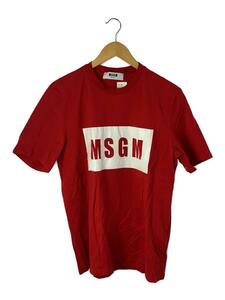 MSGM◆Tシャツ/M/コットン/RED/2740ｍｍ67