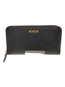 FENDI◆長財布/レザー/BLK/無地/レディース/8M0299