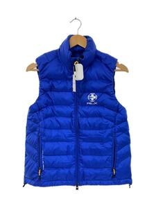 RALPH LAUREN SPORT◆ダウンベスト/S/ナイロン/BLU