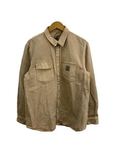 Carhartt◆カバーオール/L/コットン/BEG/無地/900.20PO04353.1120