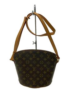 LOUIS VUITTON◆ドルーオ_モノグラム・キャンバス_BRW/PVC/BRW/made in U.S.A