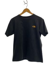 THE NORTH FACE◆S/S BACK SQUARE LOGO TEE/M/コットン/BLK