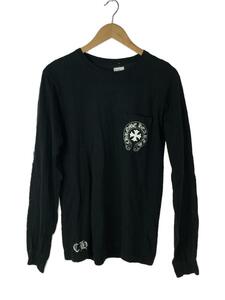 CHROME HEARTS◆Made In Hollywood L/S Tee/長袖Tシャツ/M/コットン/BLK/2212-304-0146