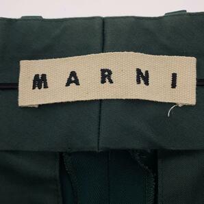 MARNI◆COMMESSA/スラックスパンツ/46/ウール/GRNの画像4