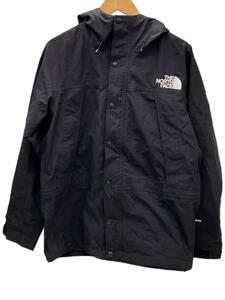 THE NORTH FACE◆MOUNTAIN LIGHT JACKET_マウンテンライトジャケット/L/ナイロン/BLK/無地