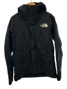 THE NORTH FACE◆MOUNTAIN JACKET_マウンテンジャケット/XL/ゴアテックス/BLK/無地/ハイネック/