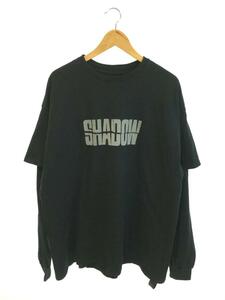 ESSAY◆エッセイ/長袖Tシャツ/one/コットン/ブラック/黒/ES16TS-02