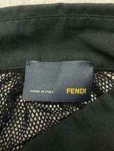 FENDI◆半袖シャツ/40/コットン/BLK/無地/FS5557 WH9_画像3