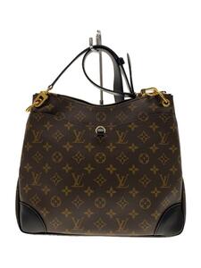 LOUIS VUITTON◆オデオンNM MM/モノグラム/M45352/ショルダーバッグ/PVC/BRW