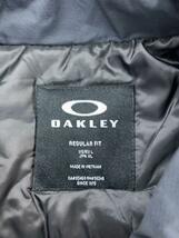 OAKLEY◆ベスト/XL/ポリエステル/BLK/無地/FOA405810-01N_画像3