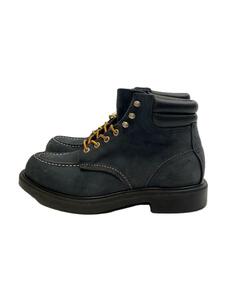 RED WING◆レースアップブーツ/US8/GRY/スウェード/8803