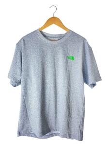 THE NORTH FACE◆S/S BANDANA SQUARE LOGO TEE_ショートスリーブバンダナスクエアロゴティー/XL/コット