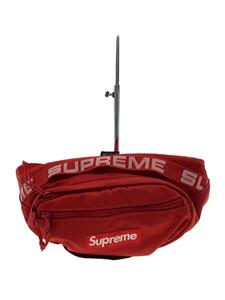 Supreme◆18SS/Waist Bag/キャンバス/レッド