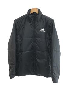 adidas◆ダウンジャケット/XL/ポリエステル/BLK/AV1012