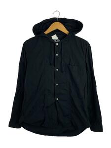 BLACK COMME des GARCONS◆ジャケット/M/コットン/BLK/無地