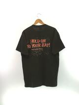 Disney VINTAGE◆90s/USA製/TOWER OF TERROR/Tシャツ/XL/コットン/ブラック_画像2