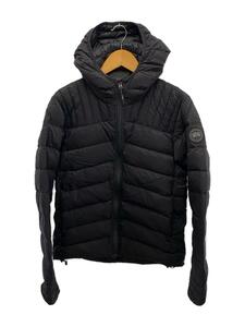 CANADA GOOSE◆BROOKVALE DOWN HOODY BLACK LABEL/ダウンジャケット/M/ナイロン/5501MB