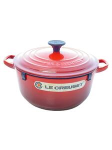 LE CREUSET◆鍋/RED