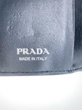 PRADA◆キーケース/レザー/ブラック/無地/レディース/1811_画像3