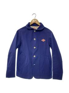 DANTON◆shawl collar jacket/ジャケット/34/コットン/BLU/14S-SL-001