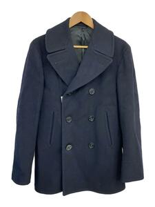 US.NAVY*60s/ pea coat /36/ wool /NVY/100-2739