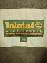 Timberland◆ブルゾン/M/コットン/カーキ/無地/90s/WEAHTERGEAR_画像3