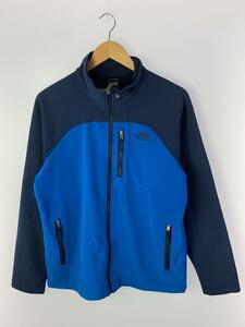 THE NORTH FACE◆ソフトシェル/BOYS XL/ジャケット/-/ポリエステル/BLU