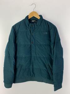 THE NORTH FACE◆EROS DOWN PULLOVER/ダウンジャケット/S/ポリエステル/GRN//NF0A37LS