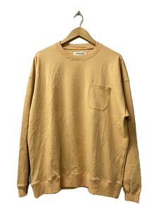 Evisen skateboards◆22AW/長袖Tシャツ/L/コットン/ベージュ