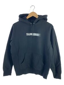 Supreme◆motion logo hooded sweatshirt/S/コットン/BLK