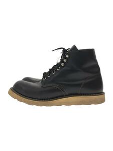 RED WING◆ブーツ/US7.5/BLK/スレ有