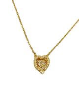 Swarovski◆ネックレス/-/スワロフスキー/GLD/トップ有/レディース/ダンシングクリスタル/ハートモチーフ_画像1