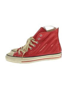 CONVERSE◆オールスター/ハイカットスニーカー/26.5cm/RED/6J0907A97/エナメル