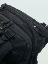 AS2OV◆CORDURA DOBBY 305D BACKPACK/ブラック/リュック/ナイロン/BLK/無地_画像7