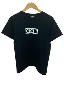 XXIII C’est Vingt-Trois◆Tシャツ/M/コットン/BLK