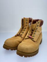 Timberland◆レースアップブーツ/26.5cm/CML/レザー/6941R_画像2