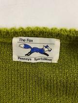 PENNEY’S◆THE FOX/カーディガン(厚手)/M/アクリル/GRN/無地_画像3