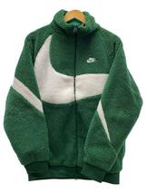 NIKE◆フリースジャケット/XL/コットン/VM SWOOSH FULLZIP JACKET/リバーシ/BQ6546-341_画像1